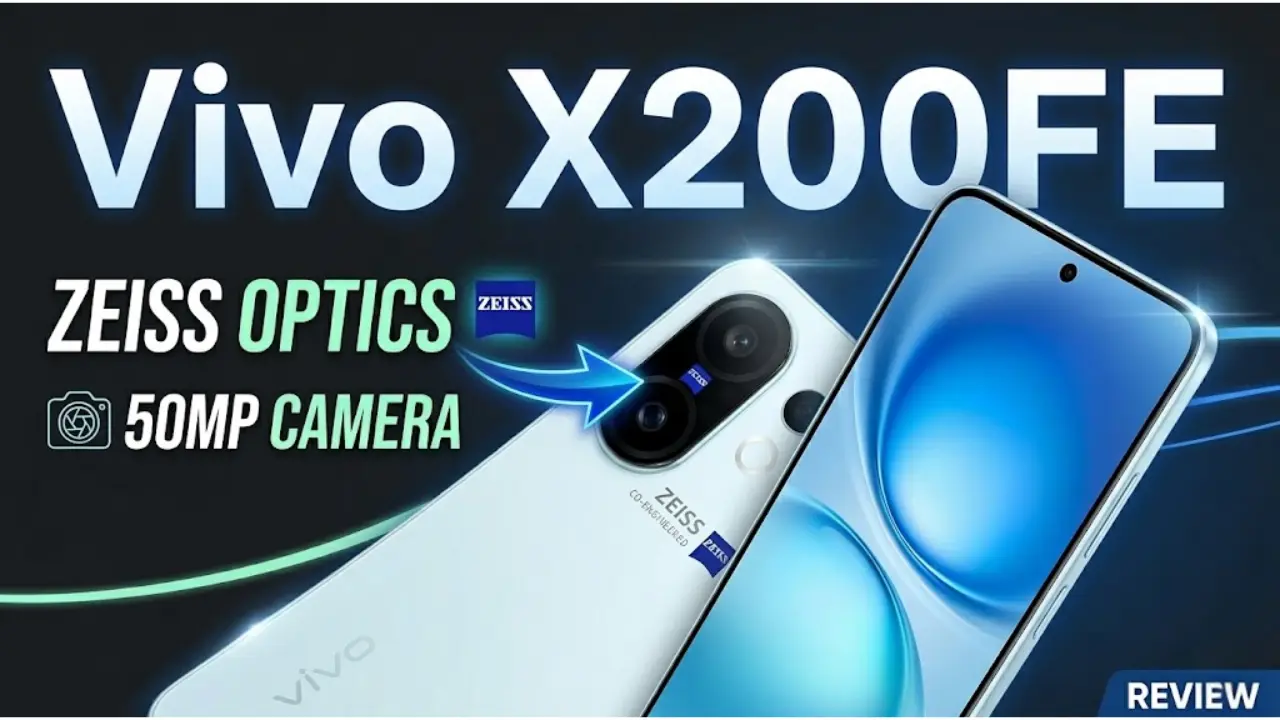 Vivo X200 FE 50MP Zeiss triple rear camera and periscope telephoto lens