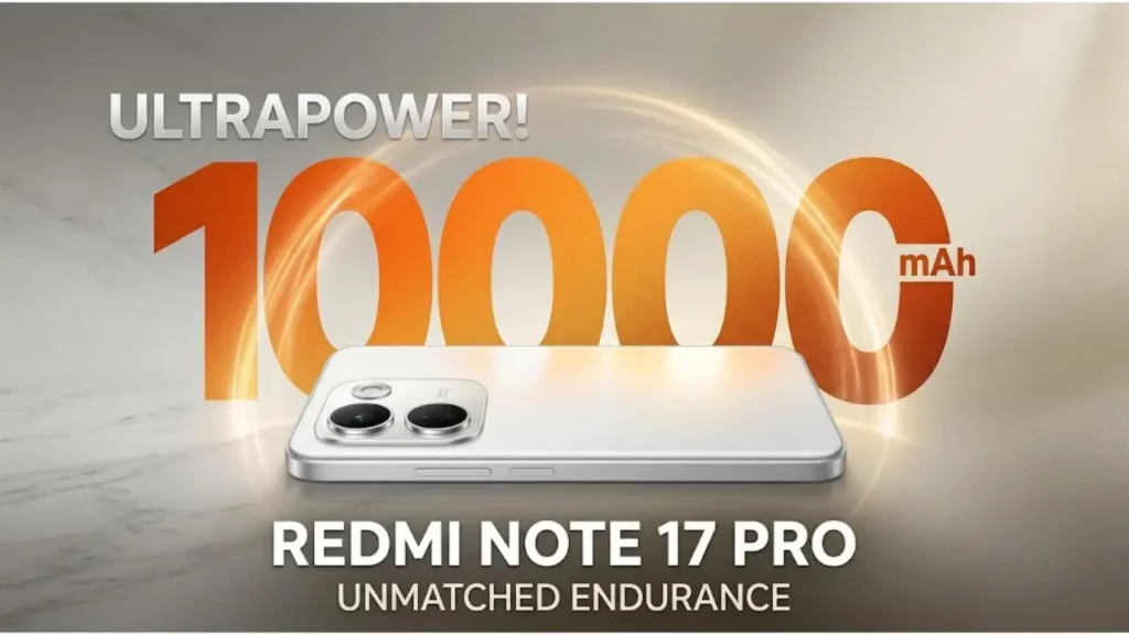 Redmi Note 17 Pro Max 5G 10000mAh battery India launch